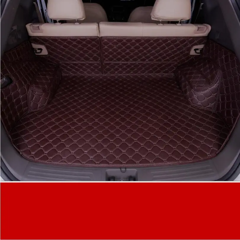 Для hyundai tucson кожаные багажнике автомобиля коврик для багажника 2010 2011 2012 2013 ix35 багажника ковер