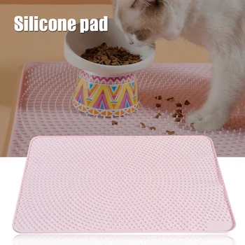 

Newly Cat Litter Pad Soft Silicone Environmentally Friendly Pet Placemat Prevent Litter From Spilling For Dog Cat TE889