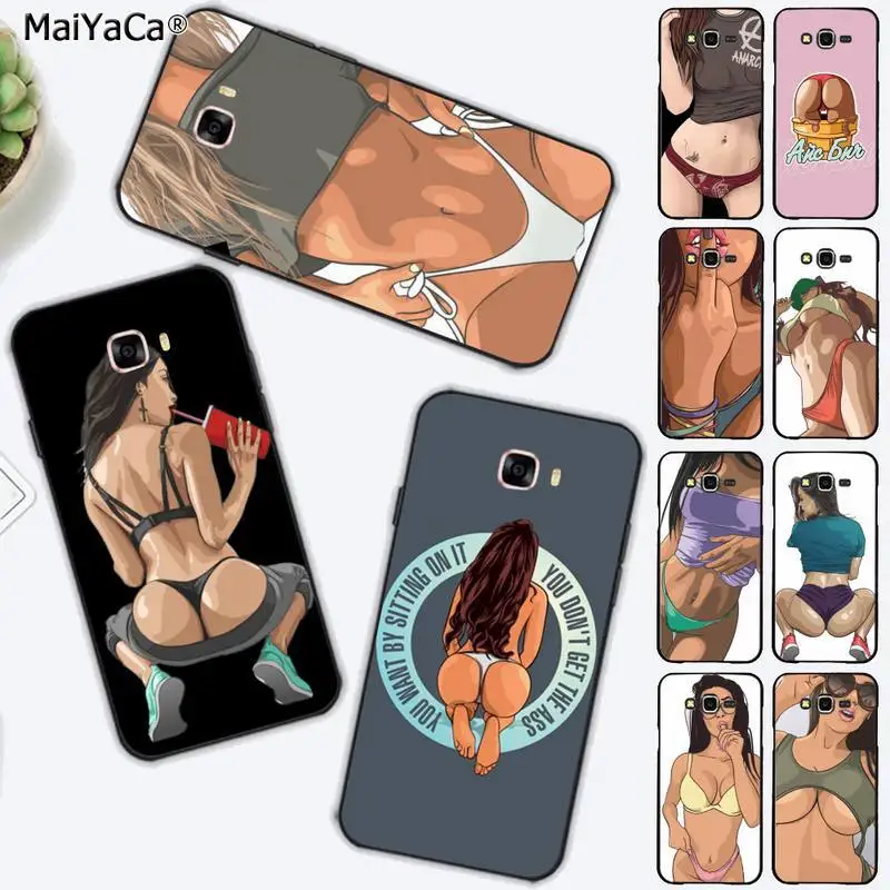 MaiYaCa сексуальная горячая девушка летняя Twerk It Swag на телефон чехол для Samsung J6 J7 J2 J5