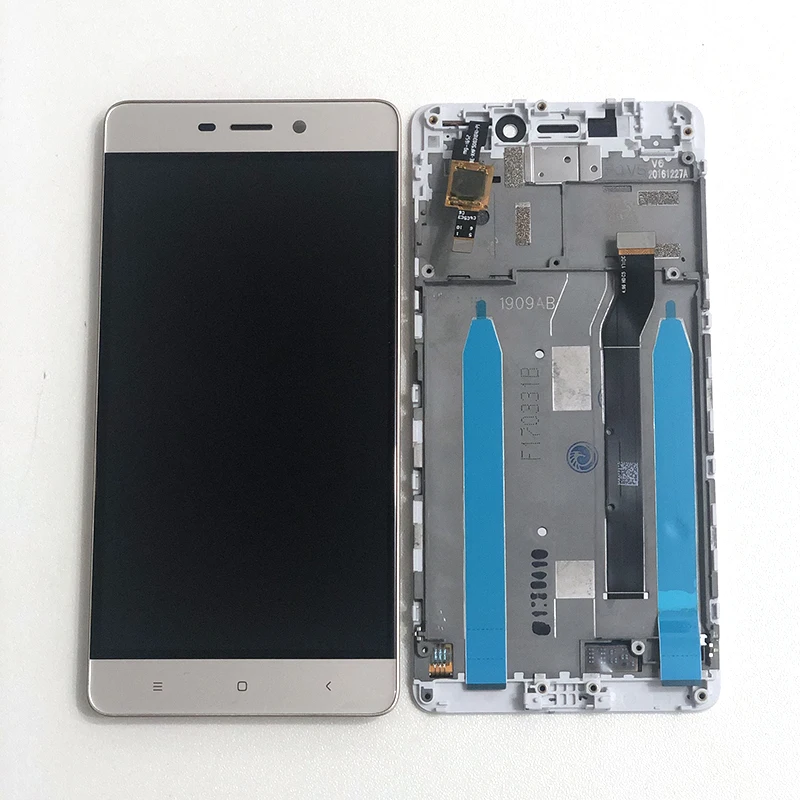 Для 5," Xiaomi Redmi 4 2 Гб ОЗУ 16 Гб ПЗУ) Axisinternational ЖК-дисплей+ сенсорная панель дигитайзер для Redmi 4 F ram e