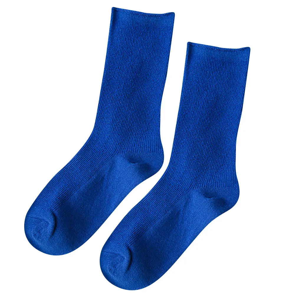 Сейчас Женские однотонные осенние носки повседневные хлопковые носки теплые носки подарок для влюбленных и друзей