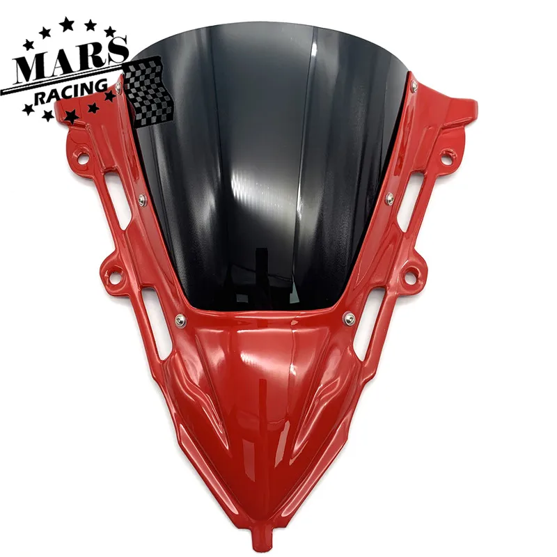 Для HONDA CBR650R CBR-650R CBR 650 R мотоциклетный козырек ветровое стекло дефлектор CBR650R cbr650r - Цвет: RED BLACK