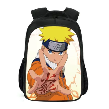 

Naruto Kids Backpack Mochila Children Student Schoolbag Male Travel Mochila Escolar Kids come back to School Gift satchel