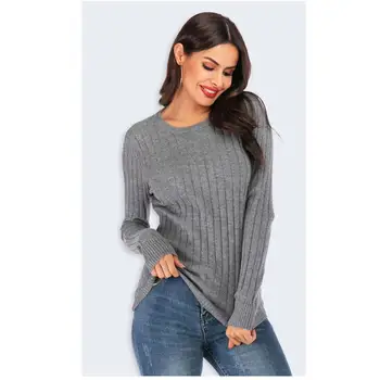 

2019 new Korean turtleneck sweater in loose solid color