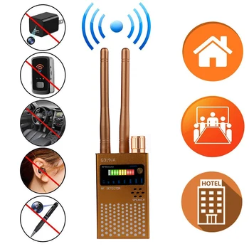 

Anti-GPS Locator Cell Phone Detector Wireless RF Signal Detector Full Range Bug Detector Finder