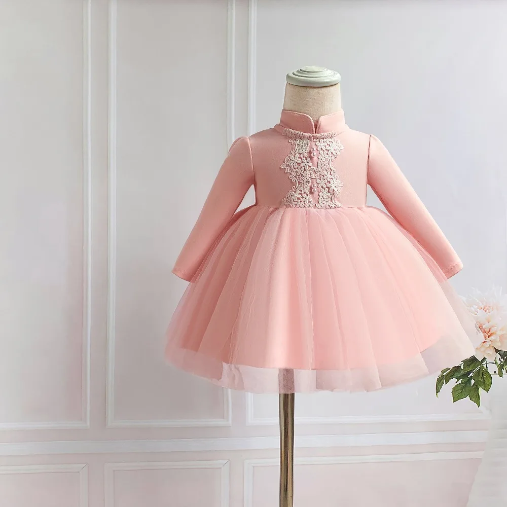 Rendas Princesa Infantil vestido de Baptizado 1