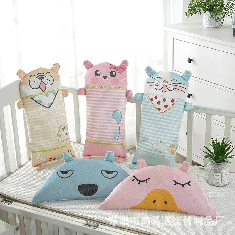 New Style Viscose Baby Pillow Digital Printing Pillow Breathable Sandwich Pillow Multi-functional Baby Pillow Manufacturers