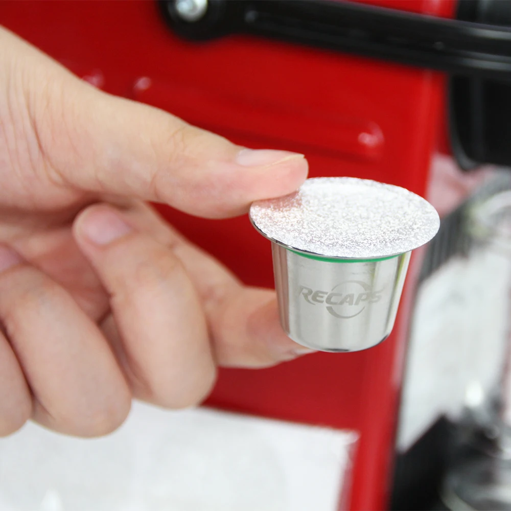 1/3/6 шт. костюм combinacapsule с фильтром для кофемашины Nespresso многоразового держатель для крышек Reutilizables Металл подходит для хранения магазин Бизнес всё для кофе