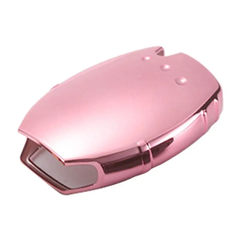 ТПУ+ PC чехол для ключа автомобиля чехол для ключа защитный чехол держатель для Mercedes benz - Цвет: Rose Gold