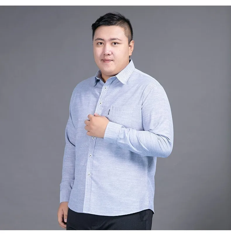 Новая Осенняя 8xl 7xl 6xl модная брендовая мужская одежда мужская рубашка с длинными рукавами мужская клетчатая хлопчатобумажная повседневная мужская рубашка