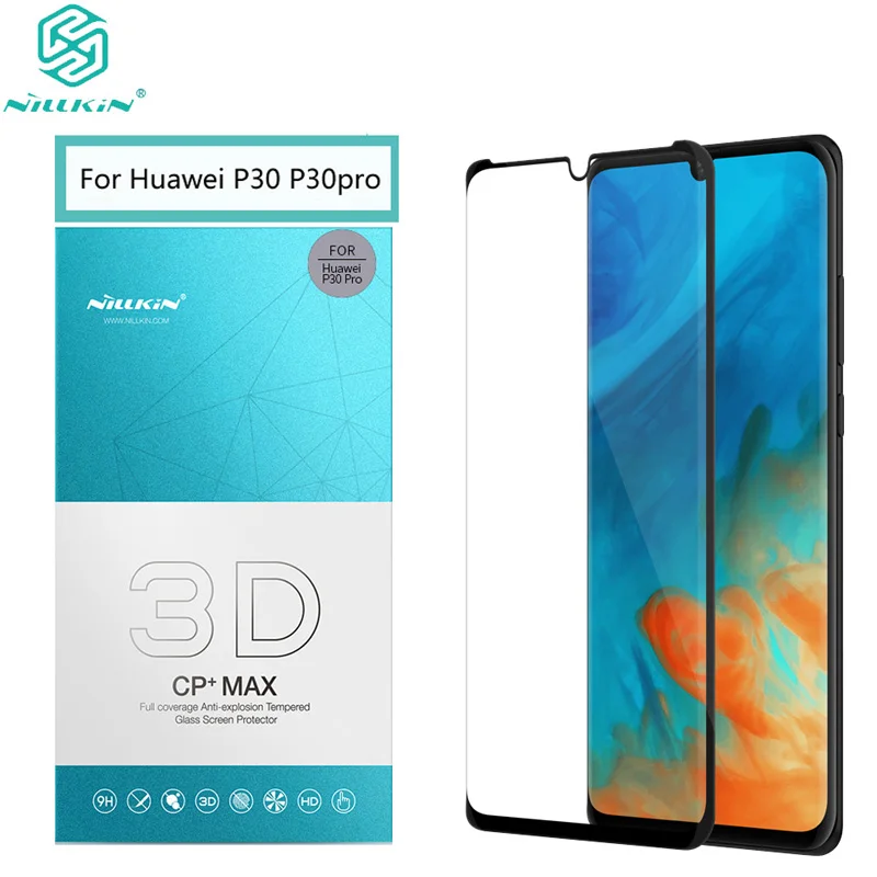Для huawei P30 Pro закаленное стекло NILLKIN 3D CP+ MAX Nano анти-взрыв 2.5D Защитное стекло для huawei P30 защита экрана