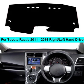 

For Toyota Ractis 2011 - 2016 RHD LHD Car Inner Dashboard Cover Sunshade Cushion Car decoration Dash Mat Carpet Cushion Cape