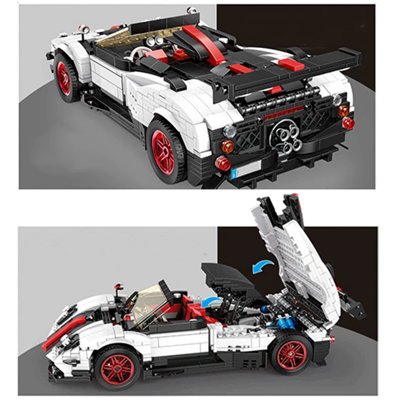 Спортивный автомобиль лего technic Creator модель строительные блоки 922 шт. кирпичи для мальчиков на день рождения Рождественские подарки Детские игрушки для детей
