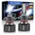 Bevinsee H7 H4 H11 Светодиодные Фары H1 H8 H9 H11 9005 9006 HB4 9012 Авто Противотуманные Фары CSP 6000K 8000K 6000LM 50W 12V Canbus Светодиодные Лампы