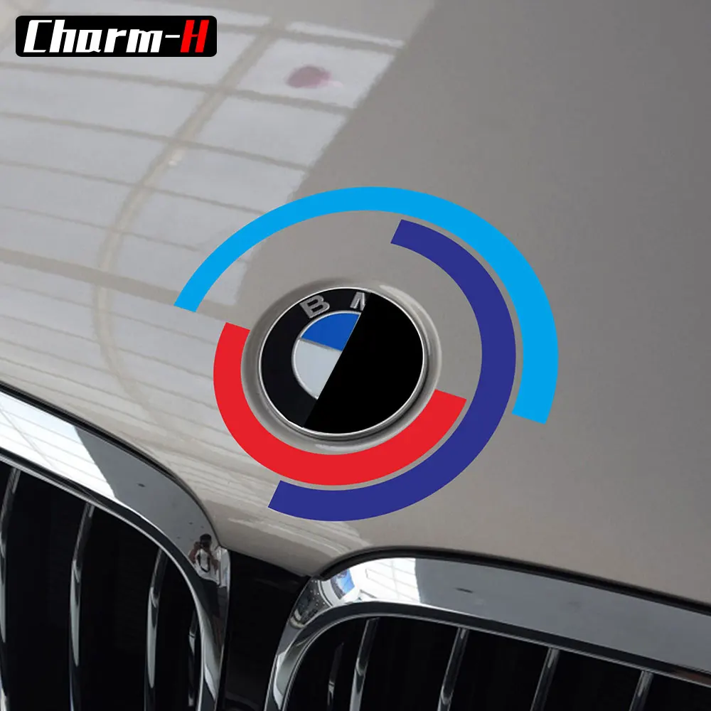 Автомобильный капот логотип наклейка наклейки для BMW e60 e90 e36 e46 e39 X5 E53 e70 f30 f10 f20 g30 g20
