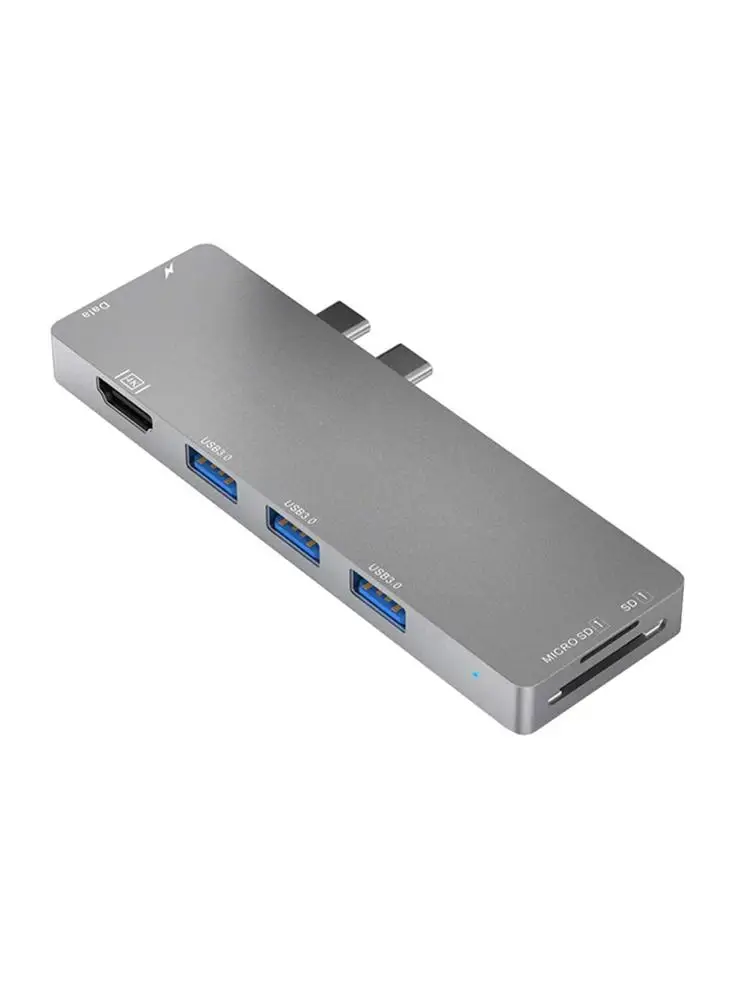 Портативный usb-хаб 3,0 Мульти USB 3,0 концентратор разветвитель порт 8 Несколько USB Hab SD кард-ридер высокоскоростной Usb комбо для компьютера ноутбука