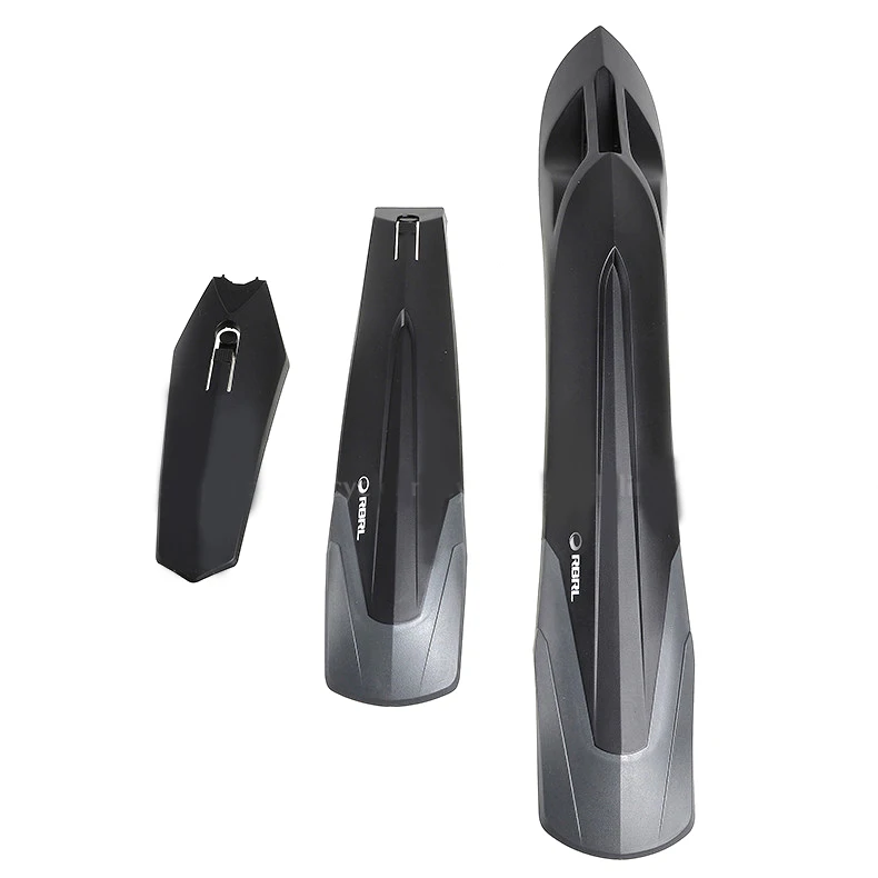 910FR 1set Balck Быстроразъемный MTB велосипедный брызговик велосипедный передний задний Комплект крыльев удлинение/велосипед на толстых покрышках стойки крылья Сверхлегкий Велоспорт Аксессуары - Цвет: 910FR 1set Balck