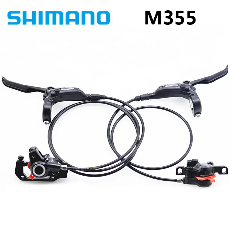 Гидравлический тормоз Shimano для велосипедов M355 MTB дисковый зажим горного тормоза