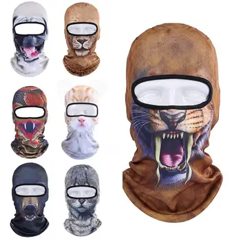 

Face Hood Fun-animal-style Outdoor Winter Face Cover Windproof Comfortable Shield Headgear Protection Head Protector