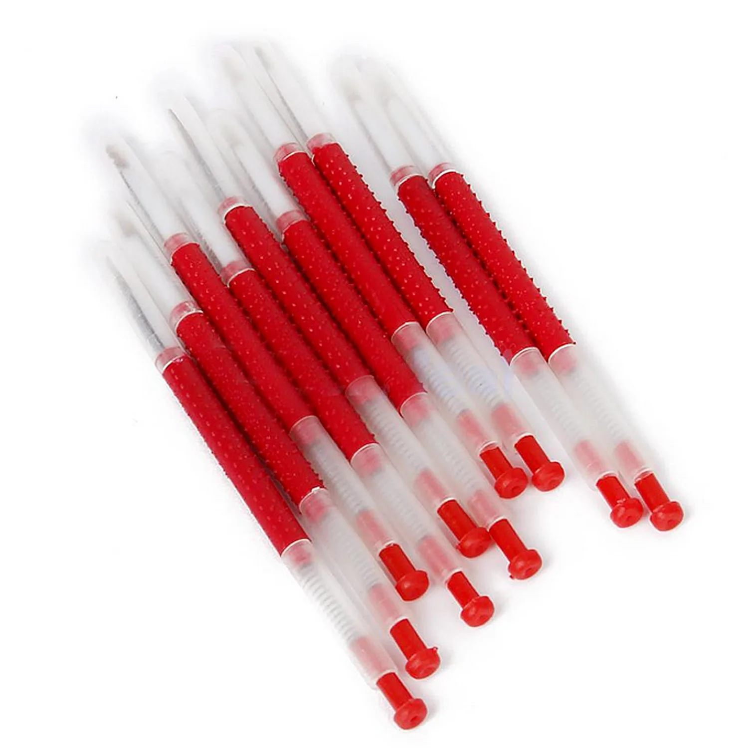 10Pcs Plastic Beekeeping Bee Rearing Cup Queen Bee Tool Beekeepers Equipment Red