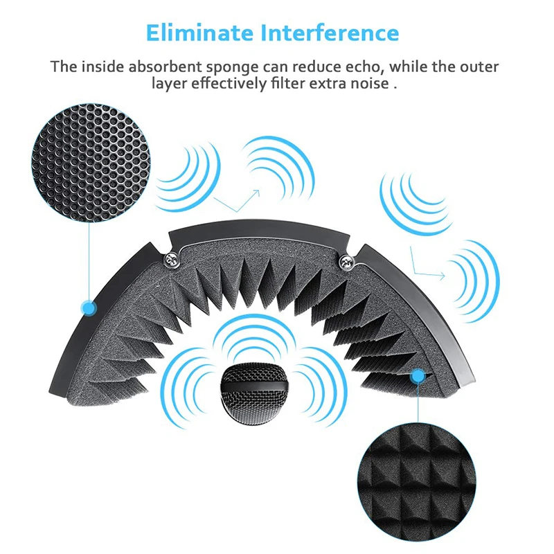 Microphone Isolation Shield 4
