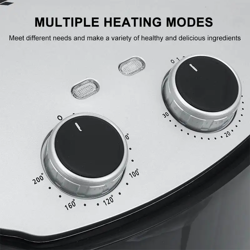 2000 Вт 6л воздушная фритюрница куриная безмасляная здоровая для пиццы цифровой