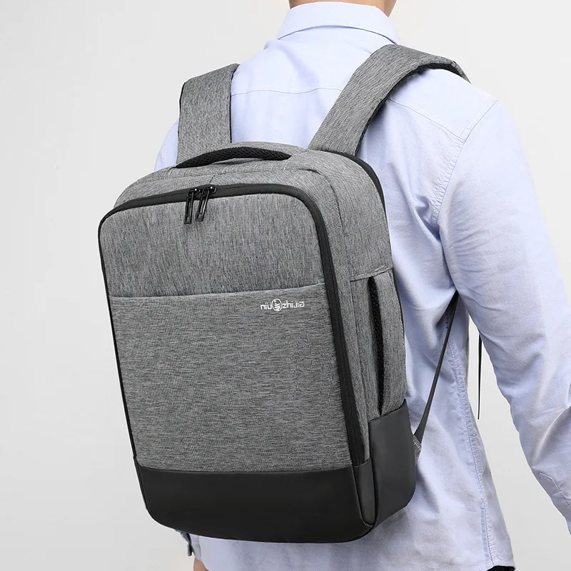 

Large Capacity Laptop Backpack 2019 New Style Men Waterproof And Breathable Multi-functional Backpack USB Charging Briefcase