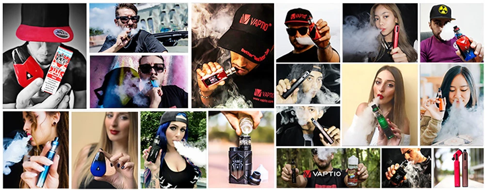 Испаритель встроенный аккумулятор 1500 мАч VAPTIO COSMO PLUS комплект с 2,0/4,0 мл распылитель электронная сигарета