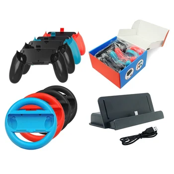 

2pcs For Nintendos Nintend Switch Joy con Controller Racing Steering Wheel Nintendoswitch Handle Grips for Nitendo Switch Games