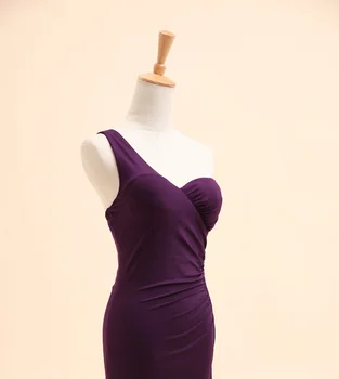 

Cocktail party Gowns Crystal Hollow Clearance Black Young lady Summer Dresses One Shoulder vestido de festa curto In Stock SD027