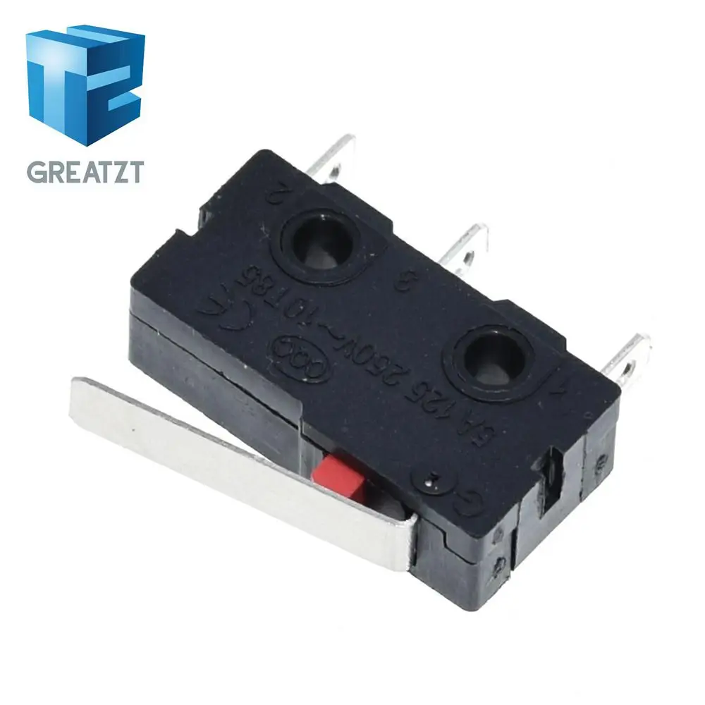 GREATZT 10 шт. тактовый выключатель на выключенном штативе 5 А 250 В микровыключатель 3