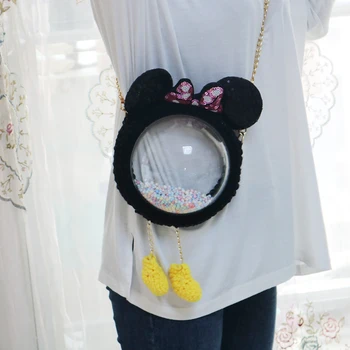 

2020 new one-shoulder Messenger Bag cross-korean version of the woman hand-woven Cutie cartoon cute cute cute fashion bag