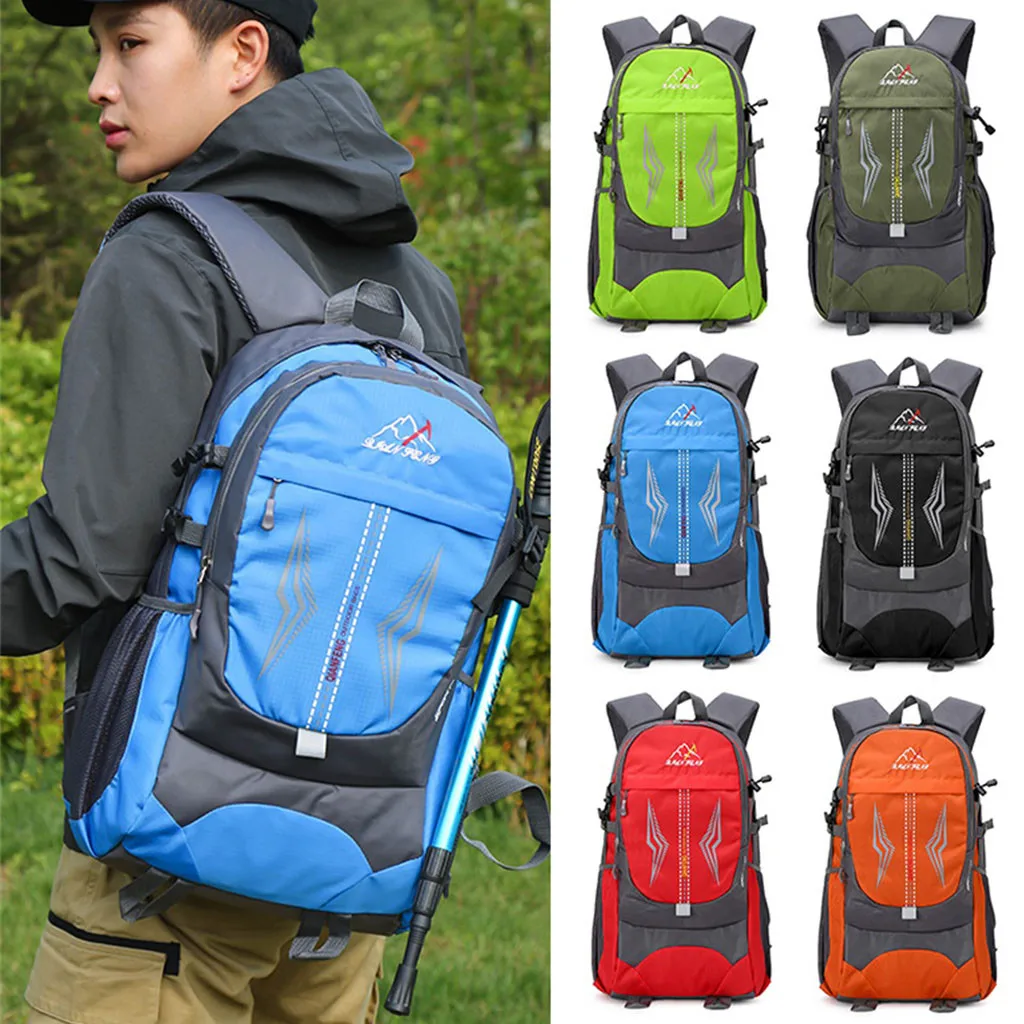Водонепроницаемая спортивная сумка большой емкости, рюкзак для альпинизма, функциональная мужская сумка, походная дорожная сумка A1