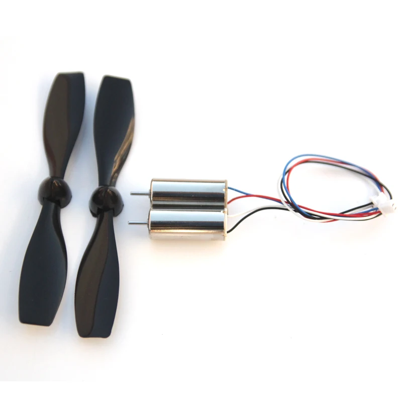 Lot de 2 ou 4 Moteurs Drone 8520 avec Hélices - Pièces Détachées