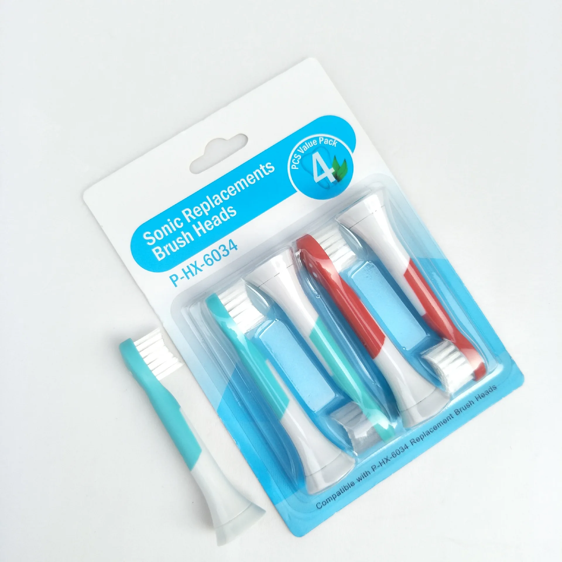 

High Rounded Rate Suitable for Philips Hx6034 Electric Toothbrush Head 4 Installed Low to 5.5 Yuan Source Supply of Goods