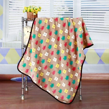 

Animal Printed Blanket Baby Large Gauze Cotton Swaddling Jacquard Baby Bath Swaddling Baby Wrap Blanket baby bath swaddle