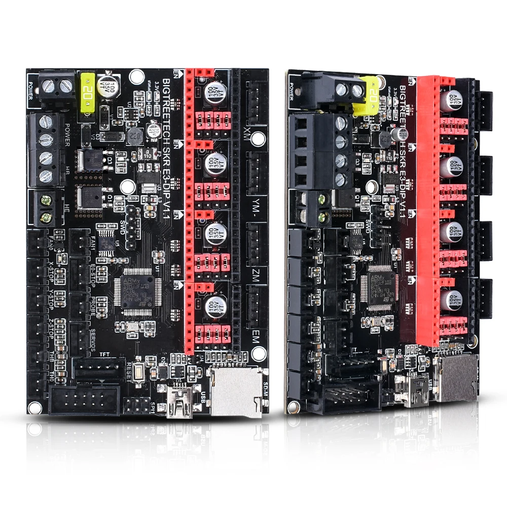 32 битная плата управления BIGTREETECH SKR E3 DIP V1.1 + TMC2208 TMC2130 TFT24 для принтера Ender 3 Pro/5 VS V1.3