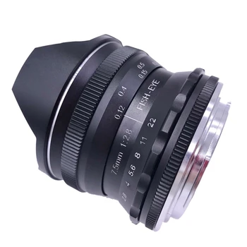 

Newyi 7.5mm F2.8 II Fisheye Lens Manual for Sony E Mount NEX A7 A7II A7R A6500/5000 NEX-5