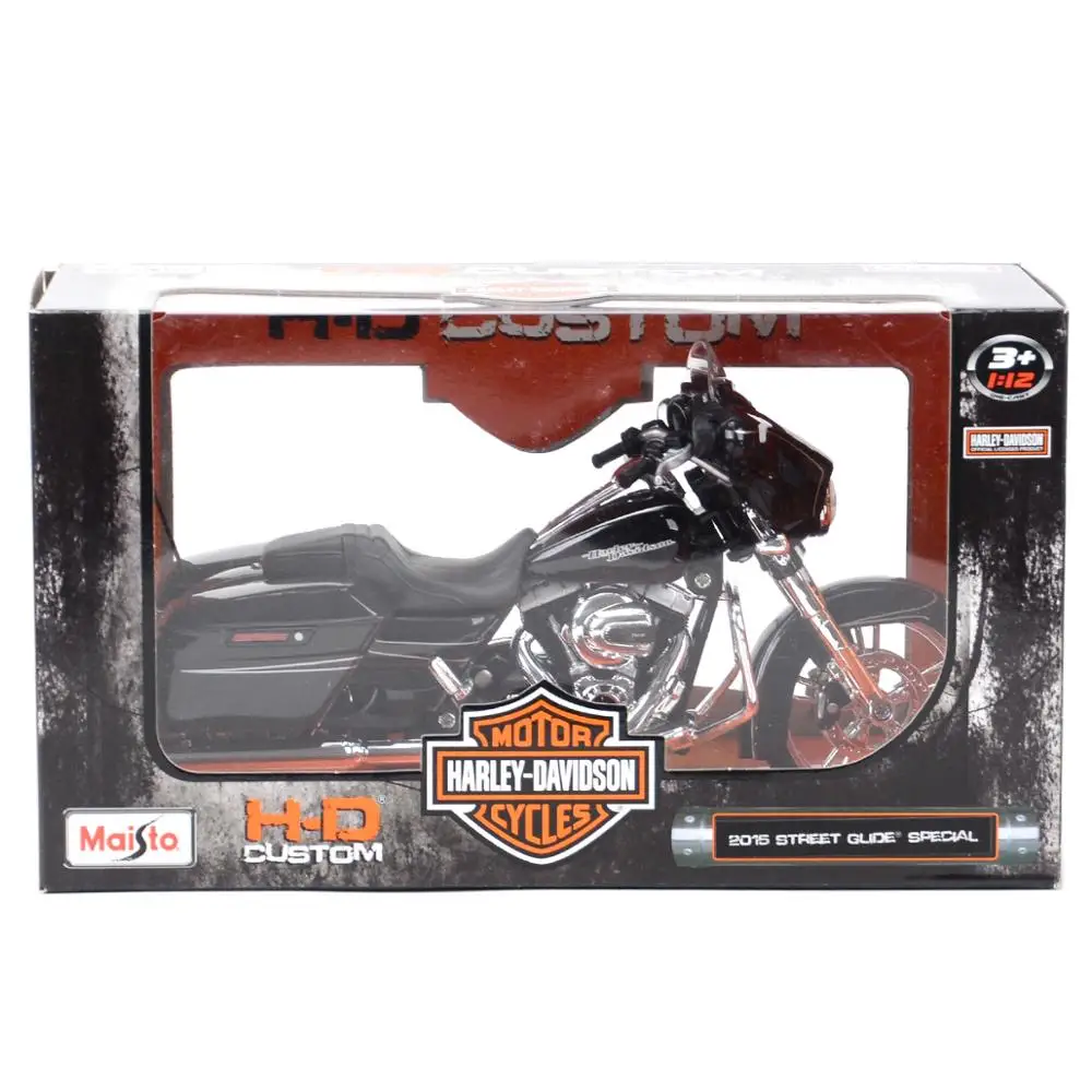 Maisto 1:12 2015 Street Glide Special Die Cast Vehicles Collectible Hobbies Motorcycle Model Toys 6