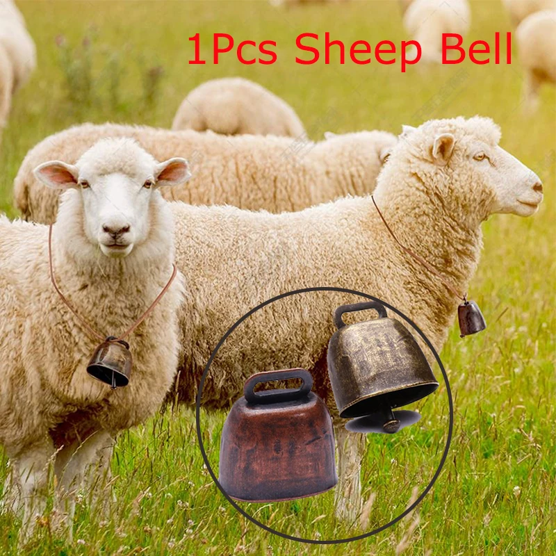 Campanas de cobre gatos, perros, mascotas, decoración de campanas de Metal campanas fuerte crujiente propagación más fuerte caballo vaca de pastoreo de ovejas
