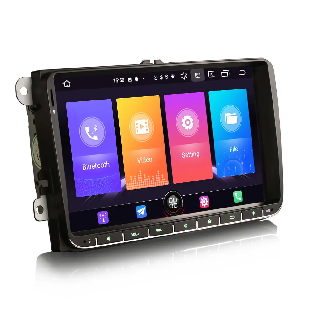 Best 9" Android 9.0 Pie OS Car Multimedia GPS Radio for Skoda Roomster 2003-2015 & Skoda Rapid 2012-2013 & Skoda Patrick 2004-2008 5