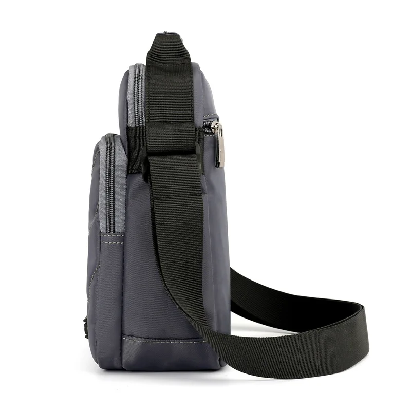 

Casual Small Shoulder Bag Men's 2018 New Style Korean-style Nylon Waterproof Oblique Bag Men's Lightweight Shoulder Bag/ Hand Ba
