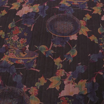 

Spinning watered gauze fabric jacquard silk blockbuster spun silk plain gambiered The Chinese dress dress of silk fabrics