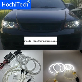 

HochiTech For Chevrolet Lacetti Optra Nubira 2002-08 Ultra Bright Day Light CCFL Angel Eyes Demon Eyes Kit Warm White Halo Ring