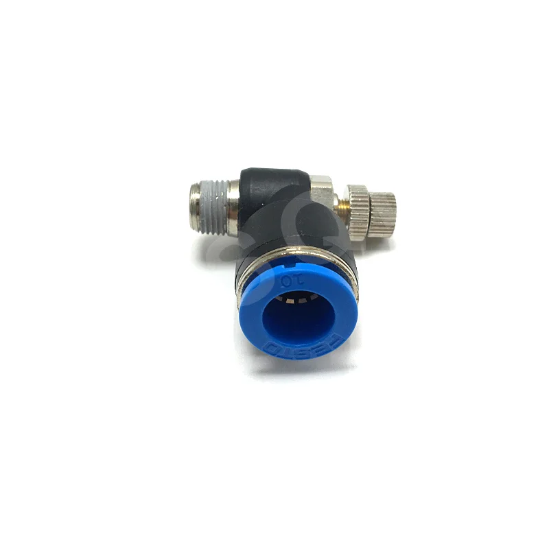 GRLA 1/8 QS 4 RS D 6 8 10 B FESTO односторонний дроссельной клапан GRLA|throttle valve|festo pneumaticpneumatic