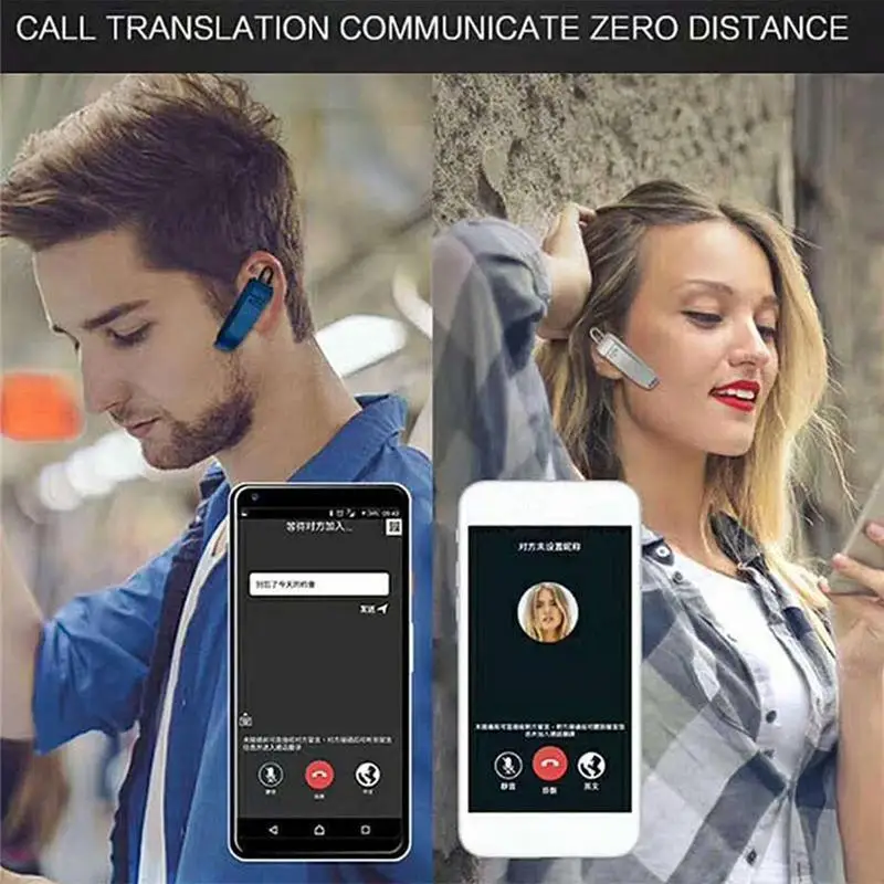 22 языка, наушники переводчик, Смарт беспроводная Bluetooth гарнитура, мгновенный переводчик, гарнитура, беспроводной перевод Z2Y8