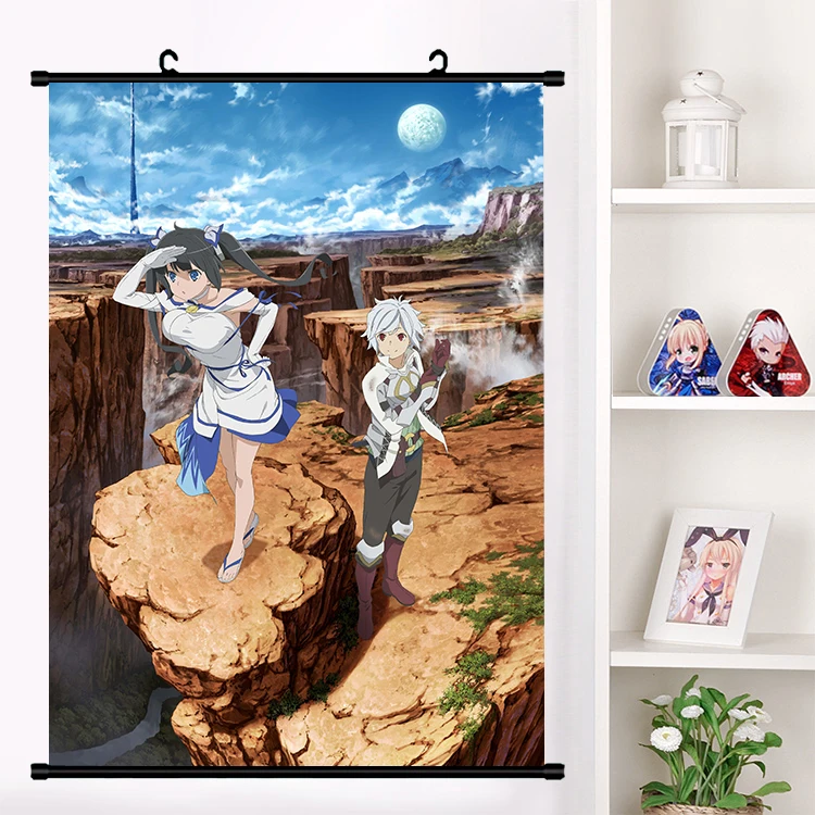 

Anime Is It Wrong to Try to Pick Up Girls in a Dungeon Hestia Wall Scroll Mural Poster Wall Hanging Poster Otaku Home Decor