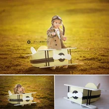 Cheap Baby Boy Props for Photography Vintage Wood Plane Newborn Photo Shoot Accessories Blanket Studio Foto Props Baby Posing Sofa Bed Cheap Baby Boy Props for Photography Vintage Wood Plane Newborn Photo Shoot Accessories Blanket Studio Foto Props Baby Posing Sofa Bed