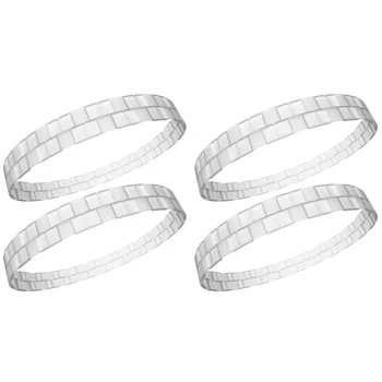 

EAS-4Pcs Robot Vacuum Cleaner Tire Accessories Kit for IRobot and Xiaomi Mijia 1S 2S T4 T6 1C Roborock S50 S55 S6 S5Max