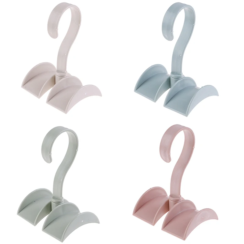 1pc Creative Multifunctional Rotatable Wardrobe Bag Rack Necktie Shelf Hanging Rack Clothes Hook Closet Hanger Handbag Storage